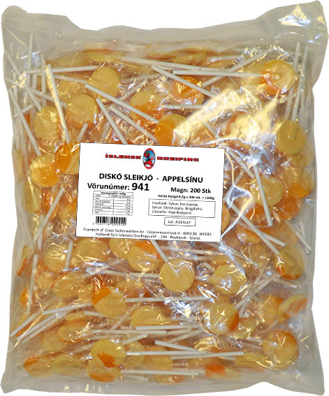 Diskó sleikjó vörunr. 941